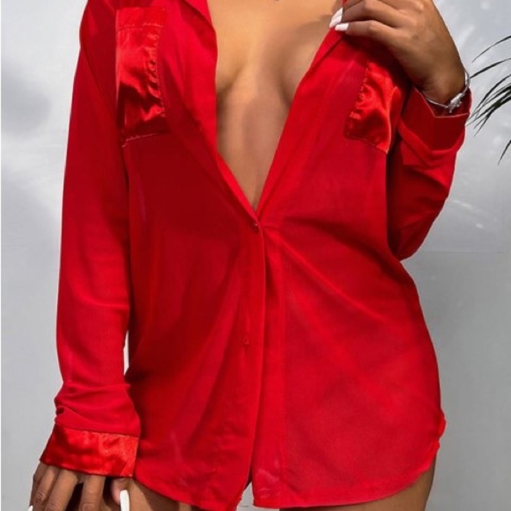 Mesh & Satin Sleepwear